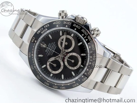 MiroTime 0130 2023 Daytona 126500 QF 1:1 Best Edition 904L Steel Black Dial on SS Bracelet SH TechFriendly 1490